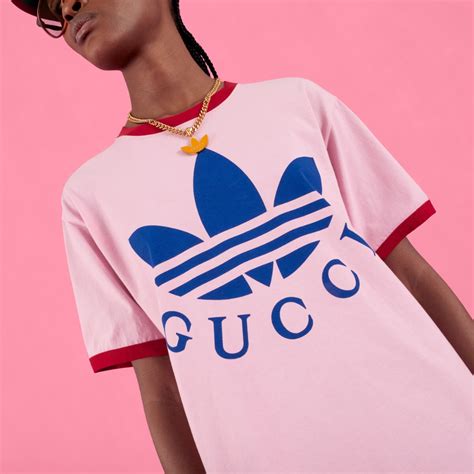 tuta gucci per adidas|gucci adidas t shirts.